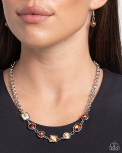 Bejeweled Bravado - Brown